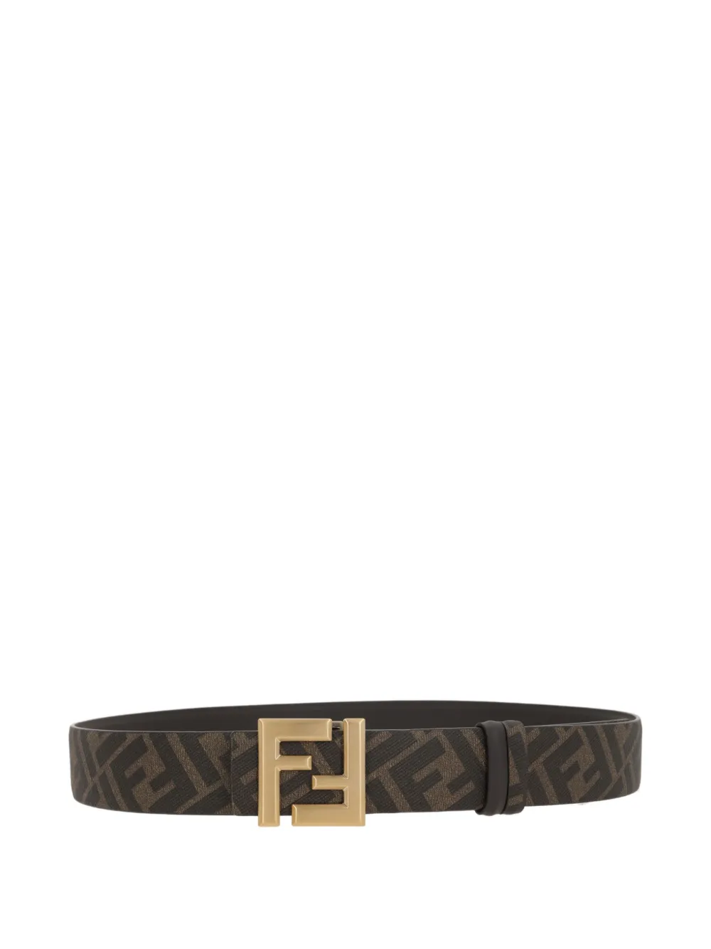 FENDI Leren riem - MARRONE