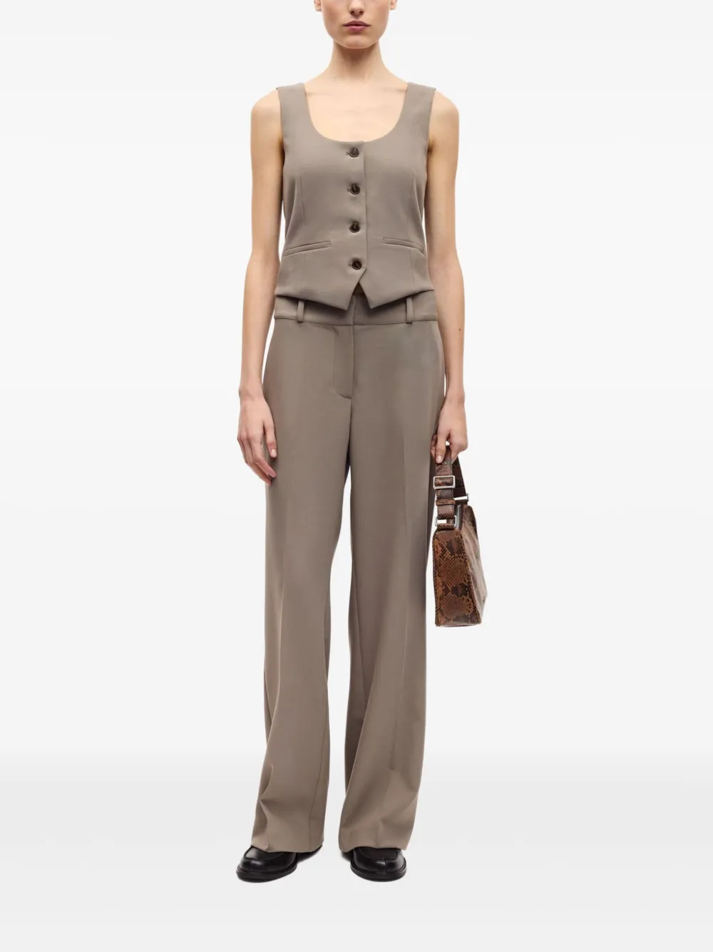 SAMSOE SAMSOE Colete com botão | Colete | Image 2