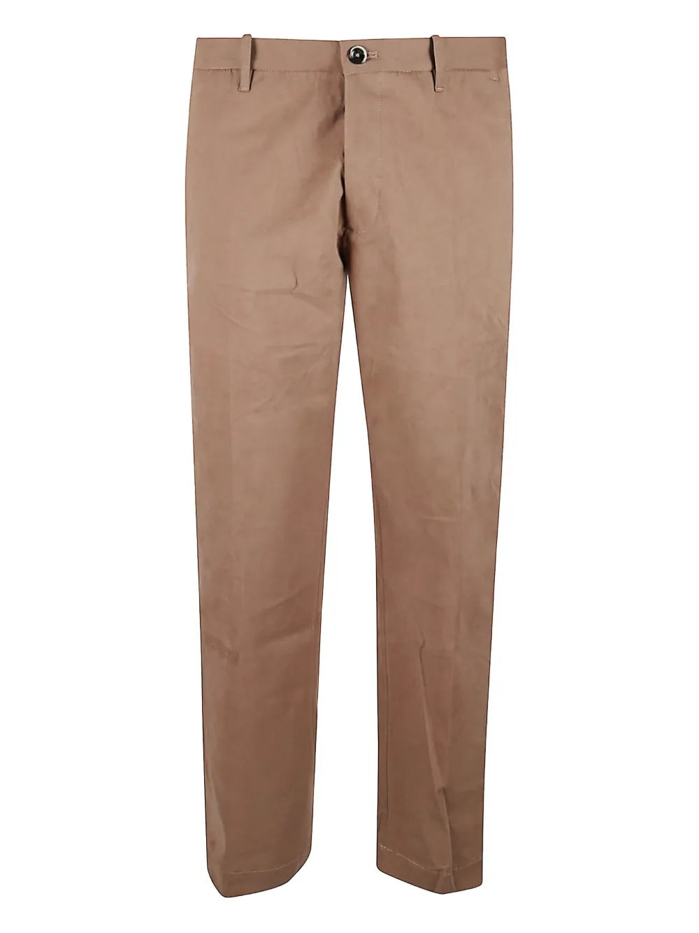 Nine In The Morning buttoned straight-leg trousers | Brown | Image 1