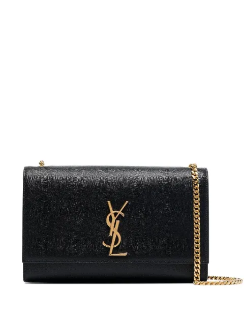 Saint Laurent logo-plaque chain shoulder bag