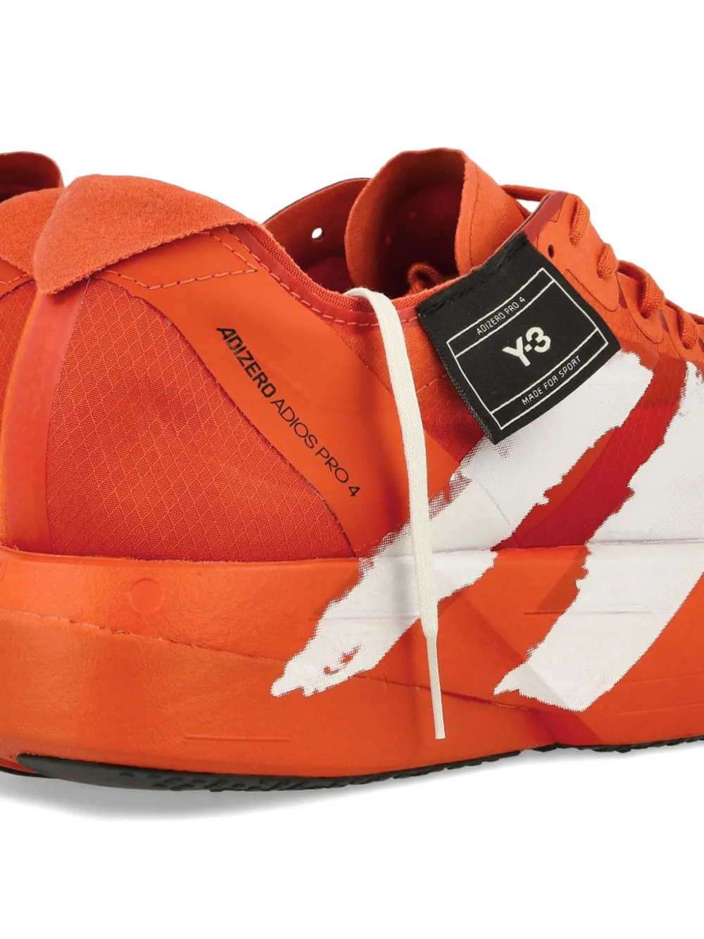 Y-3 ADIDAS three stripes-detail sneakers Orange