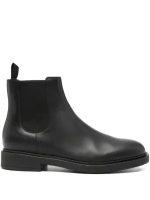 Gucci Web stripe-trim Boots | Black | FARFETCH