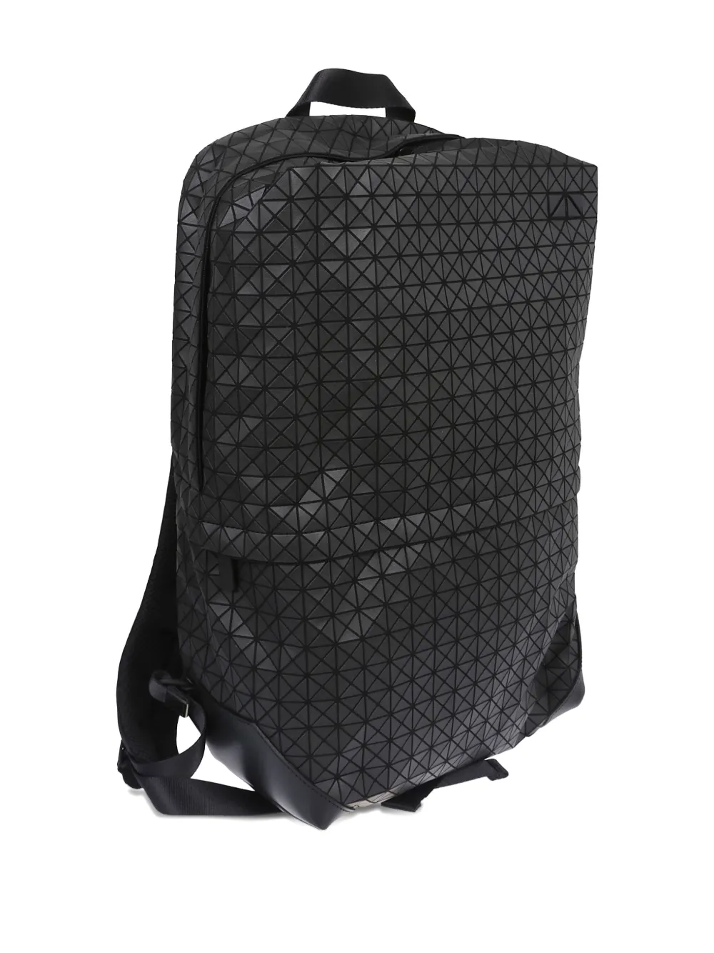 Bao Bao Issey Miyake Geometric-pattern Backpack In Black