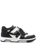 Off-White Out Of Office arrow-detail leather low-top sneakers - Black