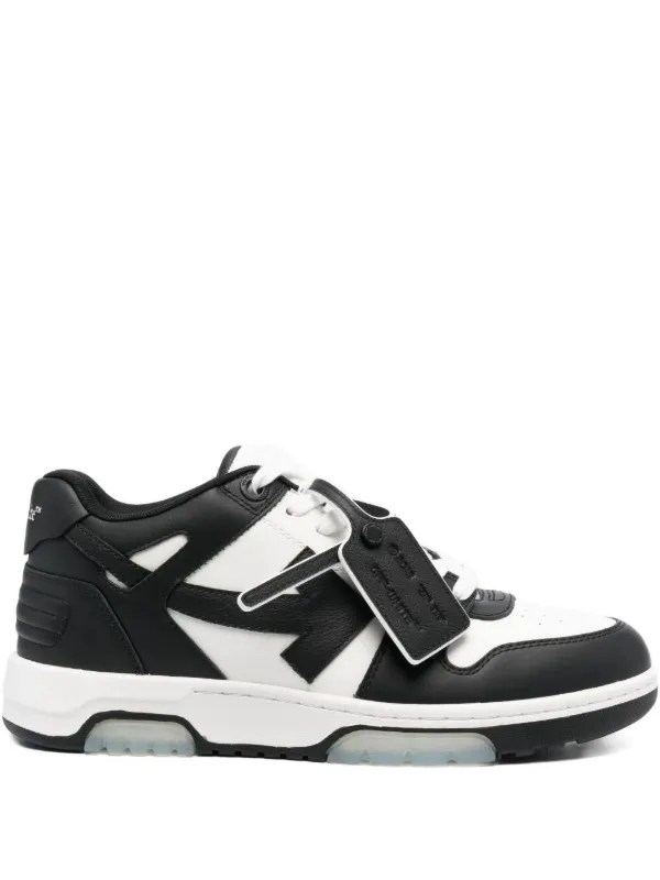 of office off white low top arrow sneakers