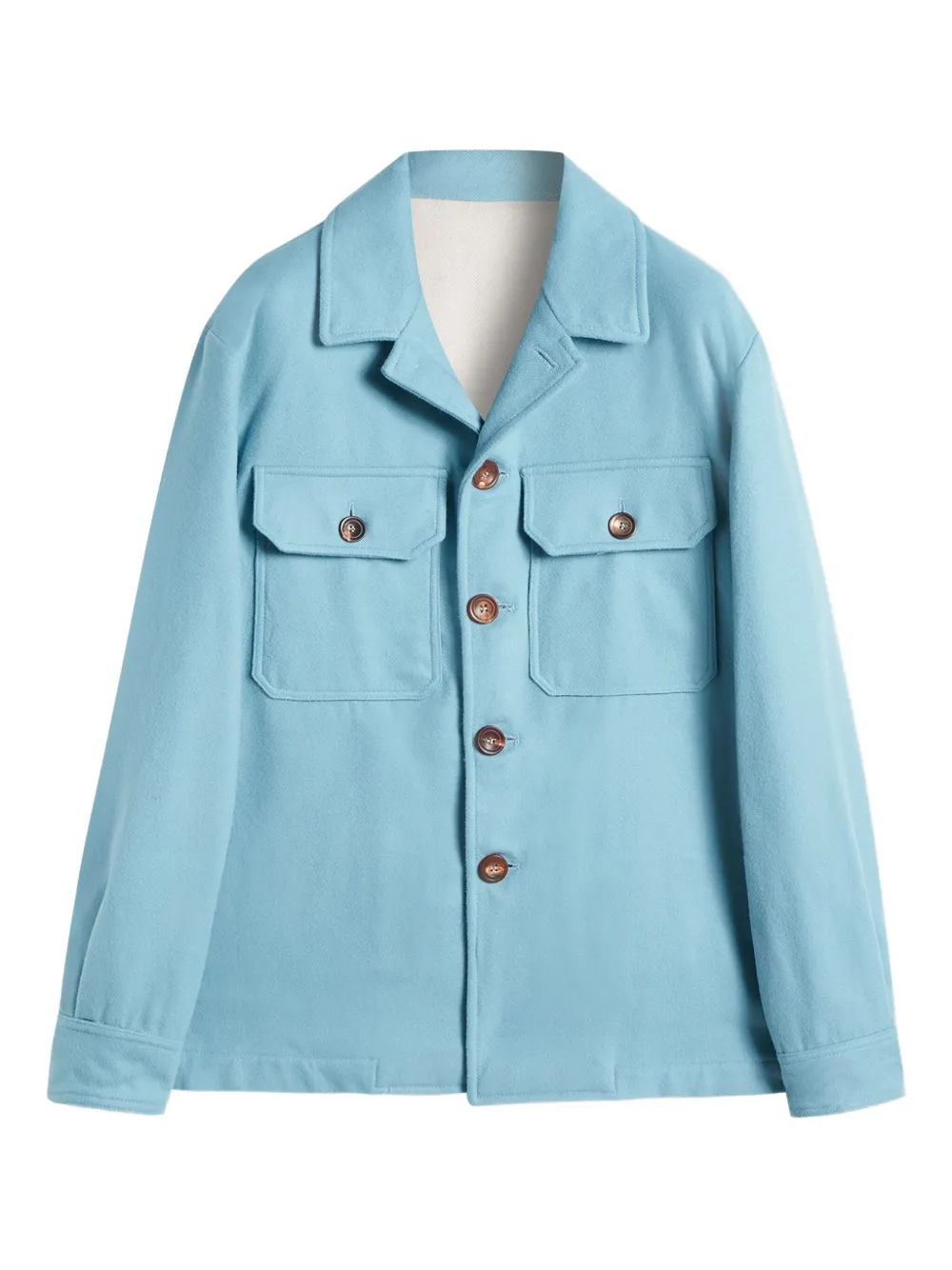 Doppiaa sobrecamisa con cierre con botones | azul | Image 1