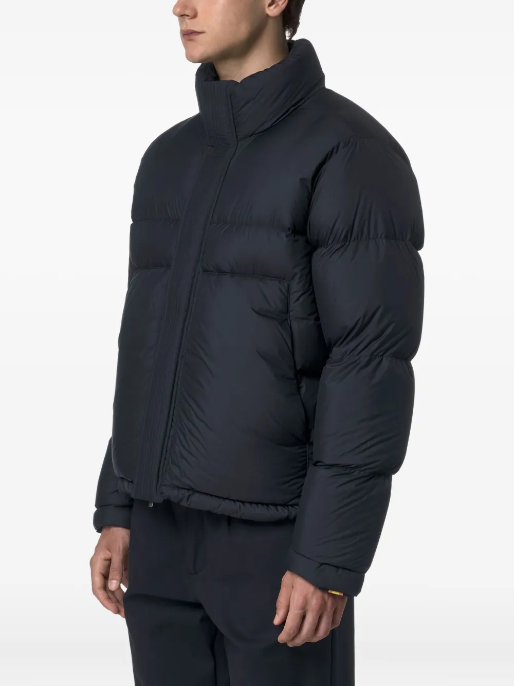 K-way Tuill Thermo Microfiber Down Jacket In Blue