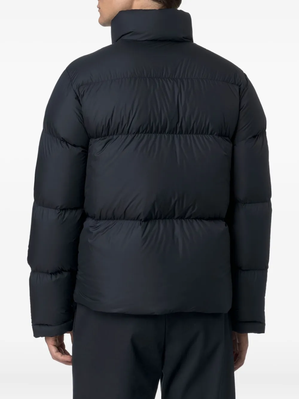 K-way Tuill Thermo Microfiber Down Jacket In Blue