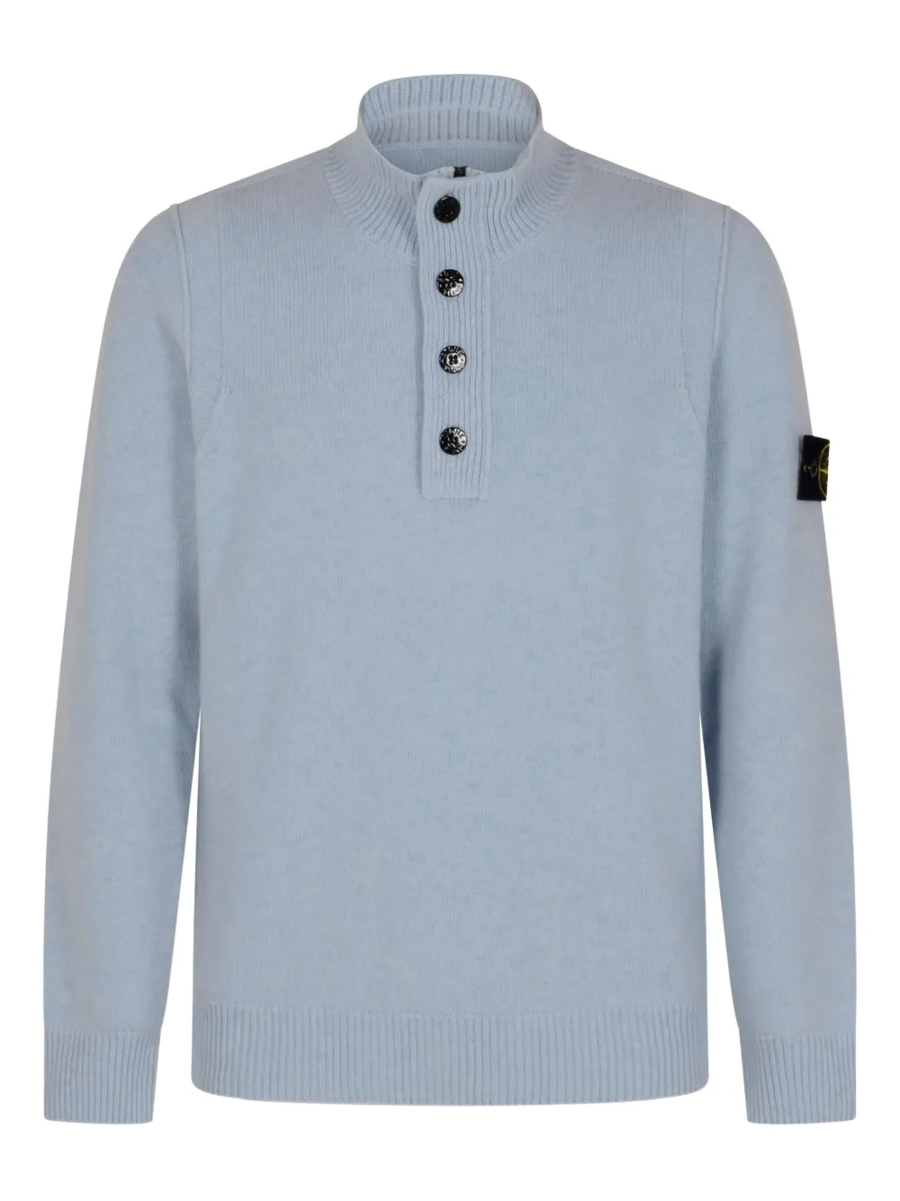 Stone Island mock-neck sweater | Blue | Image 1