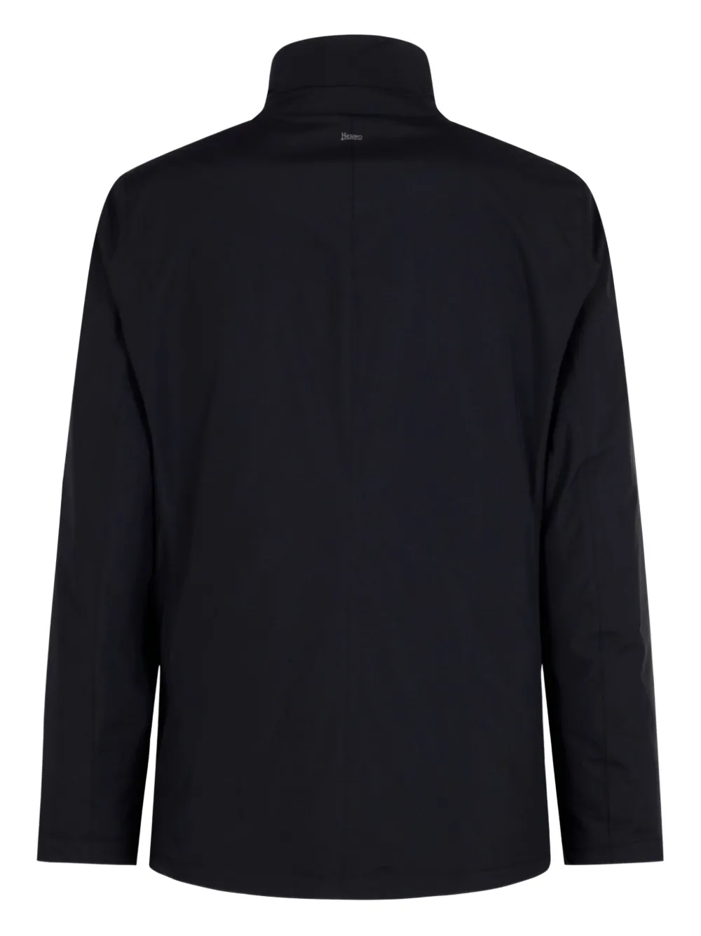 Herno button-up coat - Blauw