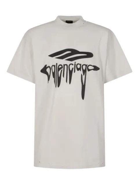 Balenciaga graphic-print cotton T-shirt