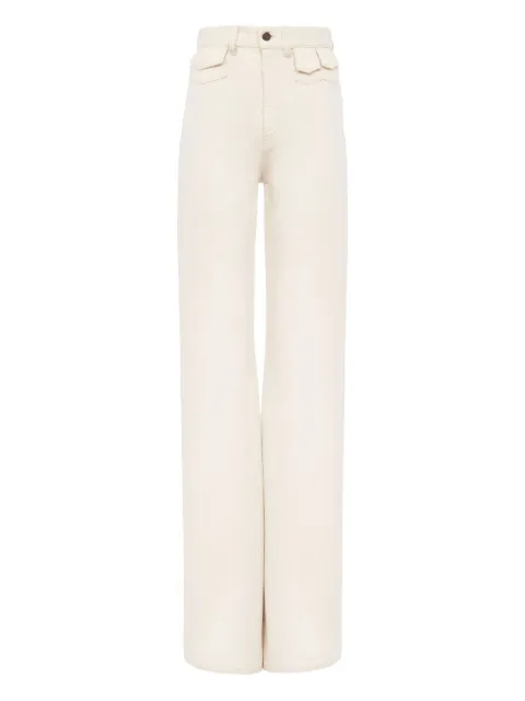 Chloé straight-leg cotton jeans