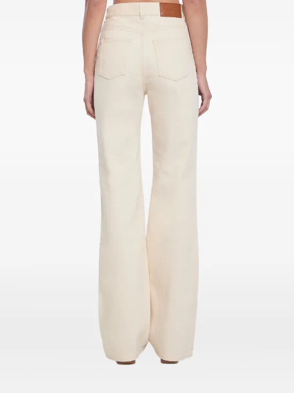 Chloé Chloè Jeans White | FARFETCH JP