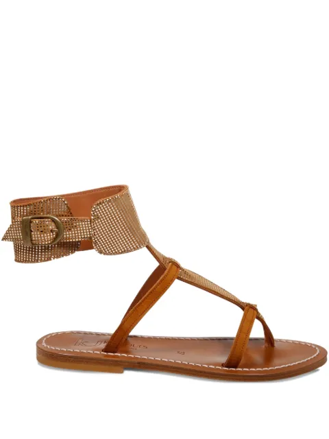 K. Jacques Caravelle lædersandaler