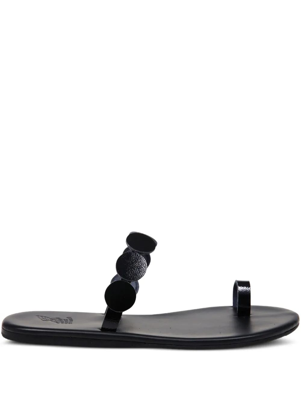 Ancient Greek Sandals Calisto Flat Sandals In Black