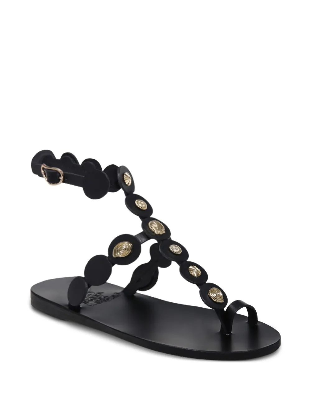 Ancient Greek Sandals embellished buckle sandals | Flat Sandals | Image 2
