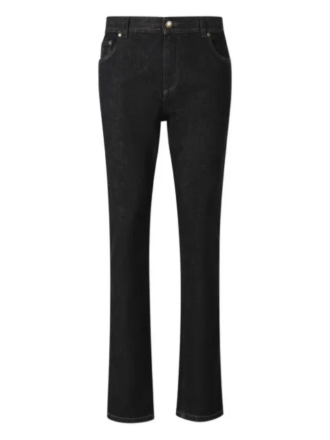 Richard J. Brown  logo-plaque jeans