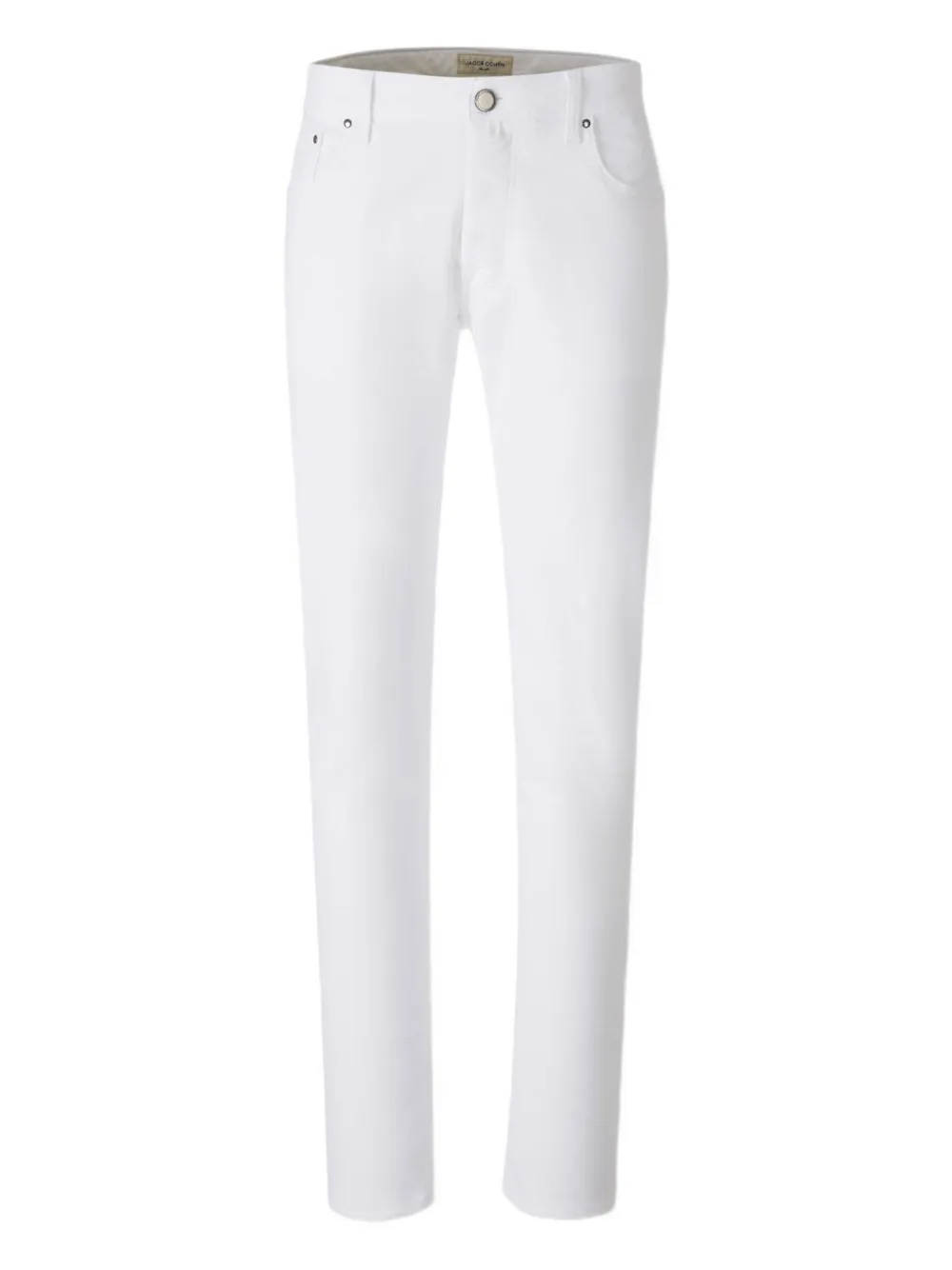 Jacob Cohen Button-fly Jeans In White