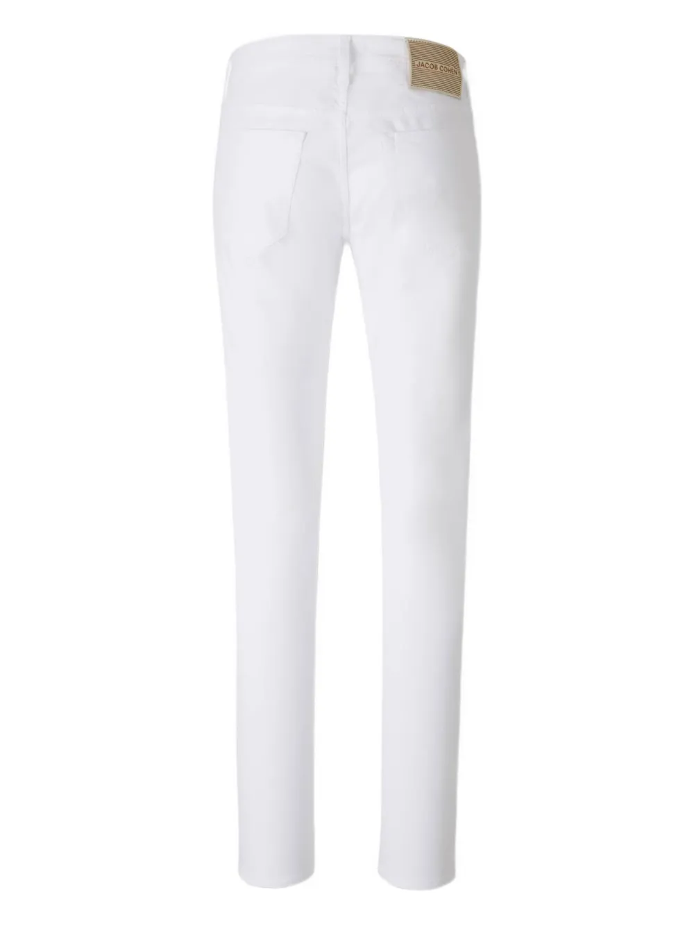 Jacob Cohën button-fly jeans - Wit