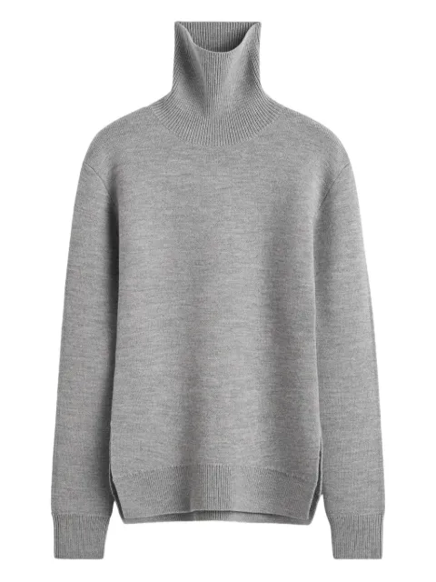 TOTEME high-neck double knit sweater