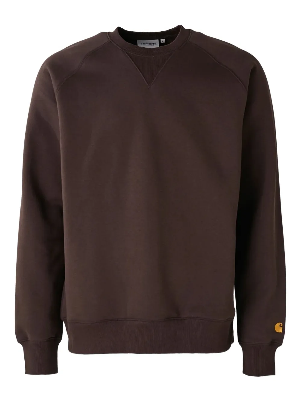 Carhartt WIP cotton long-sleeve sweatshirt | Brown | Image 1