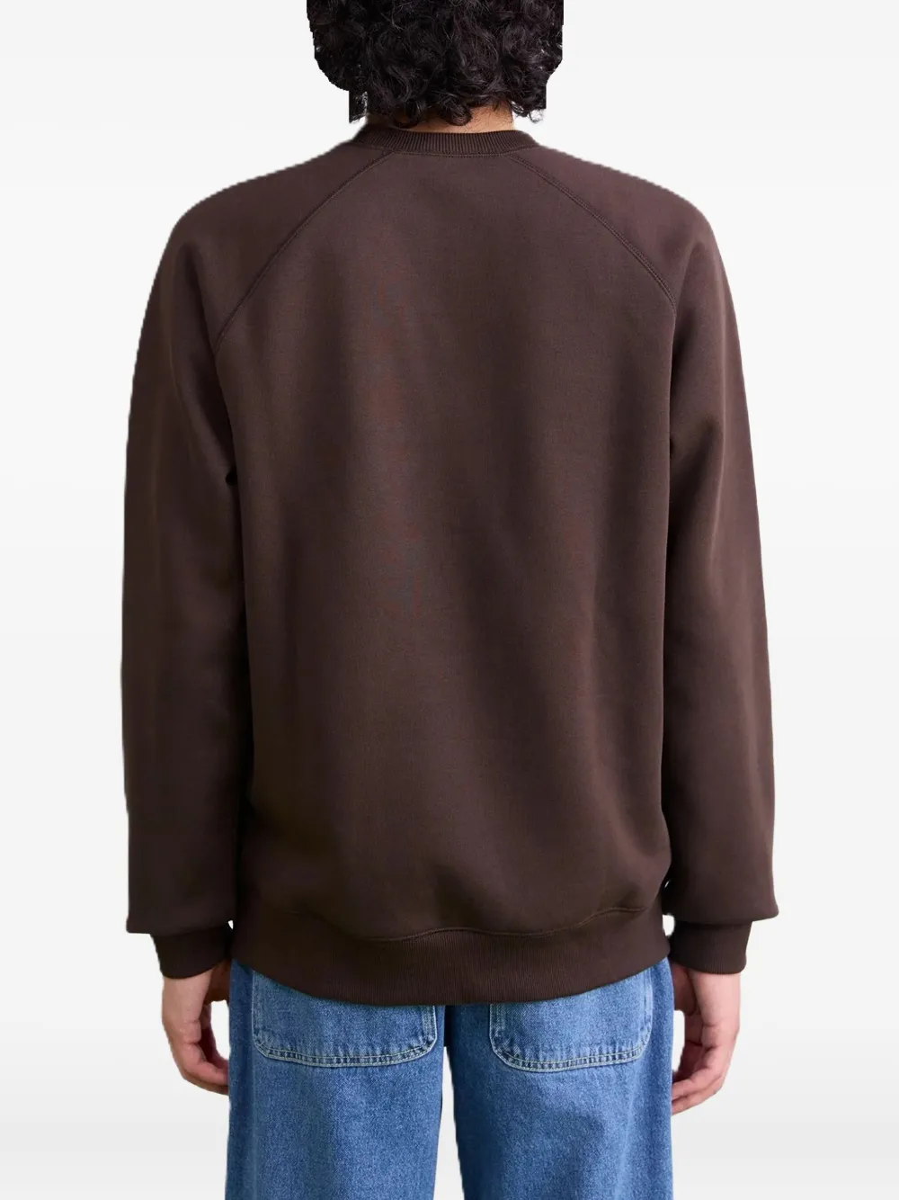 Carhartt Cotton Long-sleeve Sweatshirt In Brown