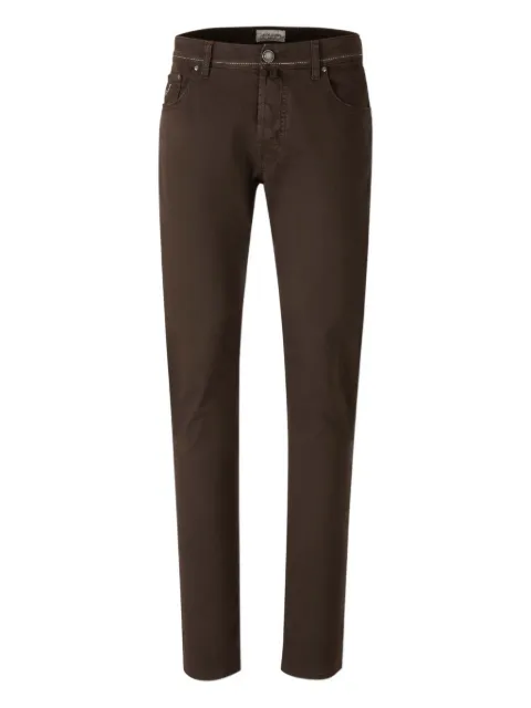 Jacob Cohën logo-patch denim jeans