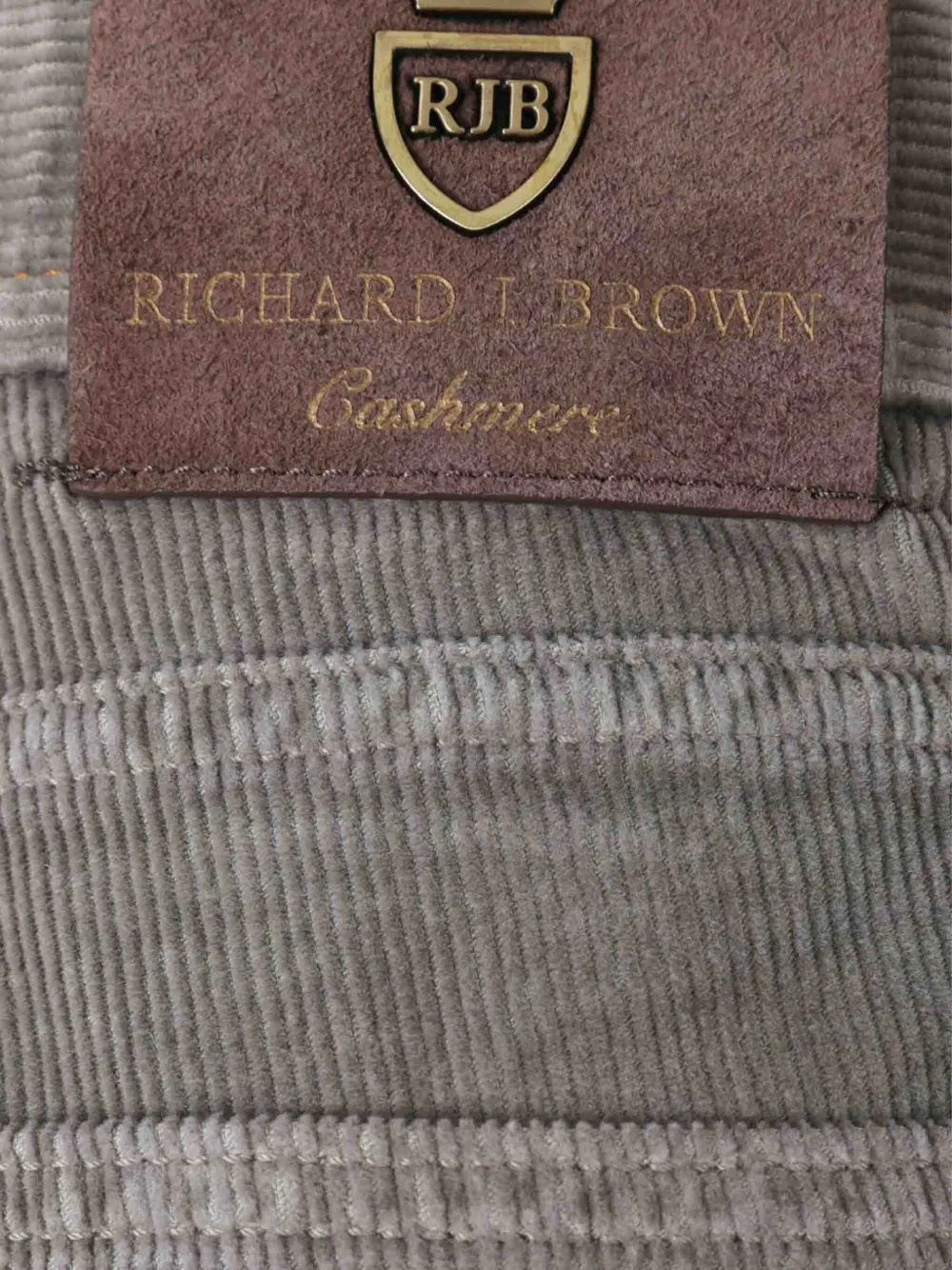 Richard J Brown Richard J. Brown Slim Jeans In Brown