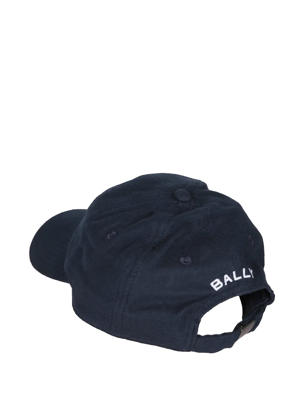Bally logo-embroidered baseball cap - Blauw
