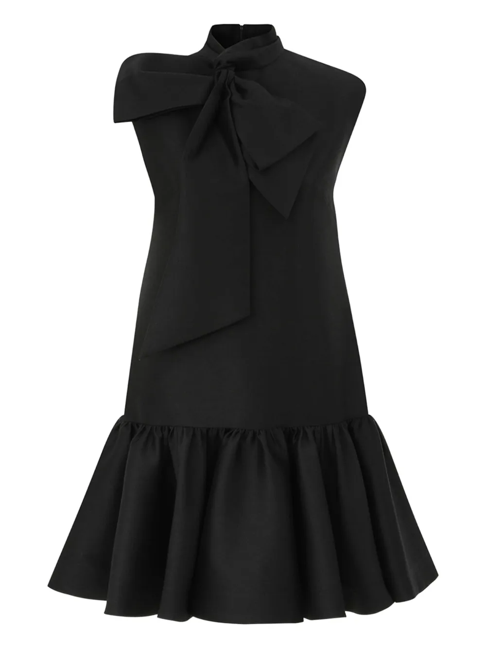 ZIMMERMANN tie-neck flared mini dress | Black | Image 1