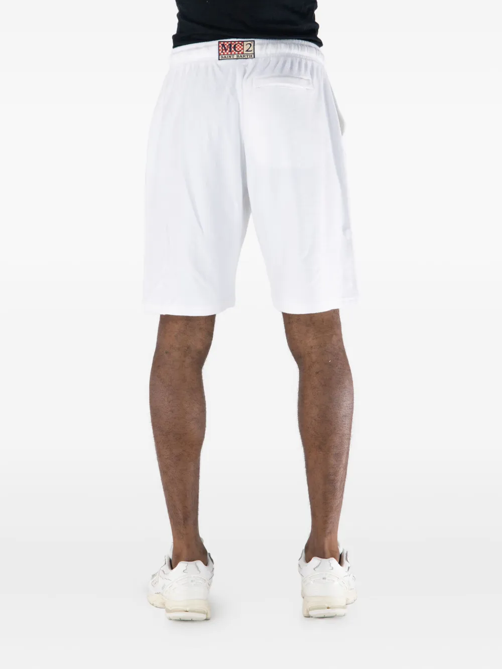 Mc2 Saint Barth Randle Bermuda Shorts In White