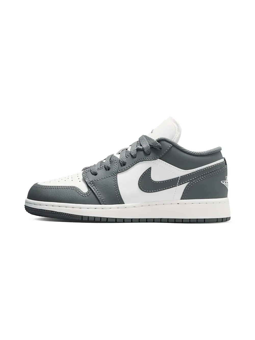 Nike Kids lace-up perforated sneakers - Wit