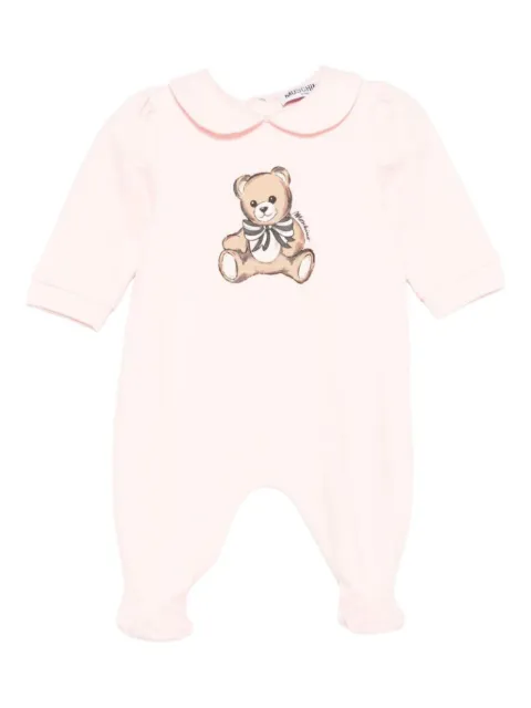 Moschino Kids teddy-print babywear