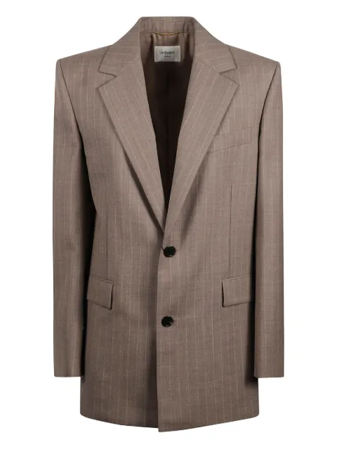 Saint Laurent pinstripe wool blazer