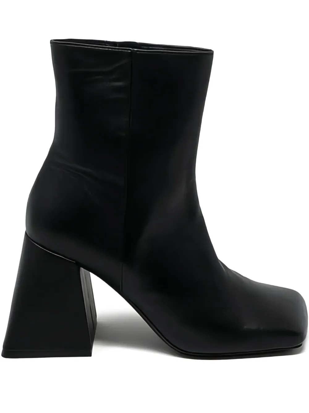 Vic Matie 100mm square-toe block-heel boots | Black | Image 1