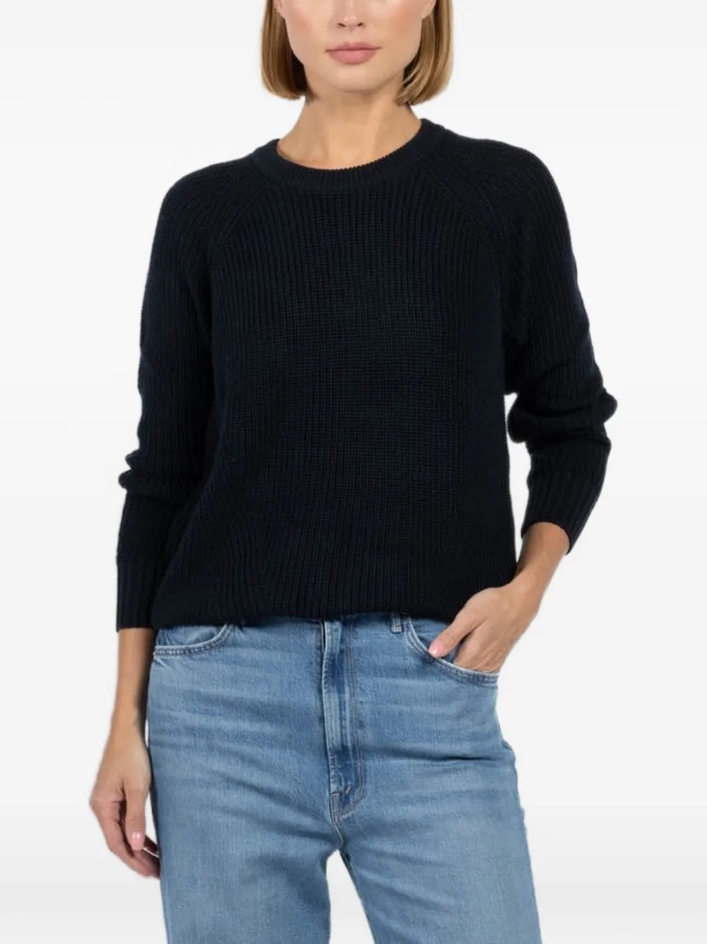 Autumn Cashmere frayed sweater - Blu