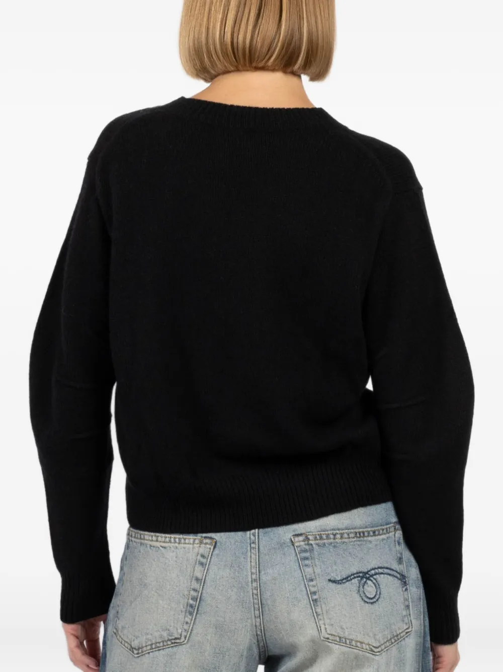 Autumn Cashmere round-neck sweater | Knitted Sweaters | Image 2
