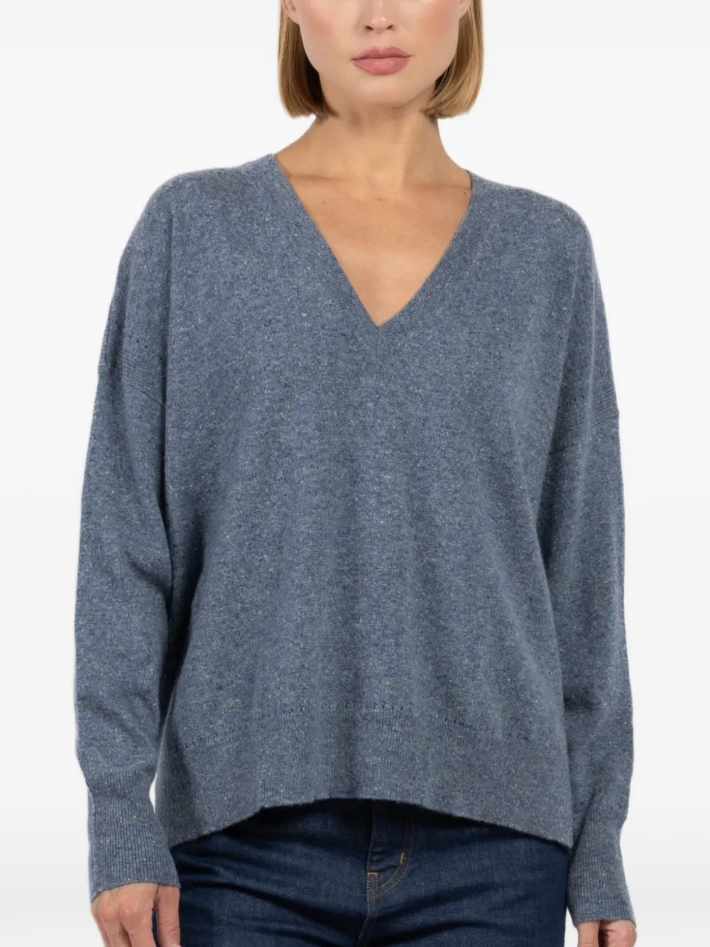 Autumn Cashmere V-neck sweater - Blu