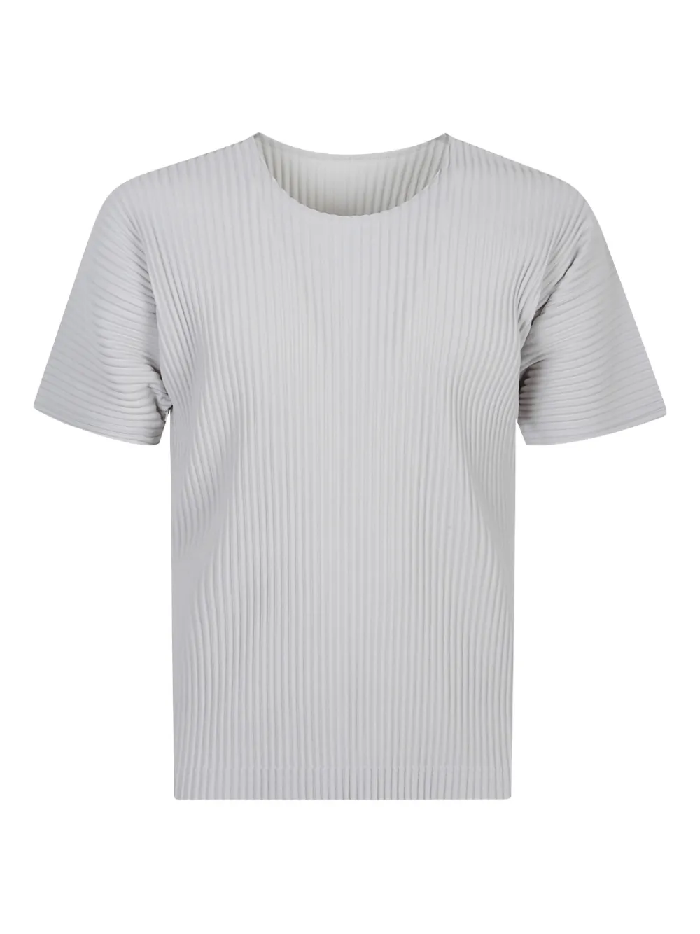 Homme Plissé Issey Miyake pleated polo shirt | White | Image 1