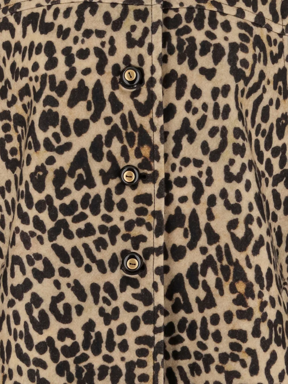 Valentino Garavani animal-print high-neck cape Bruin