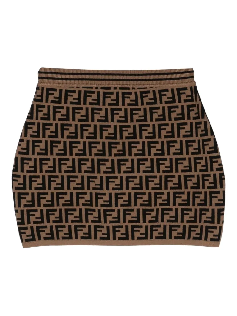 Fendi Kids FF-pattern knitted skirt | Casual Skirts | Image 2