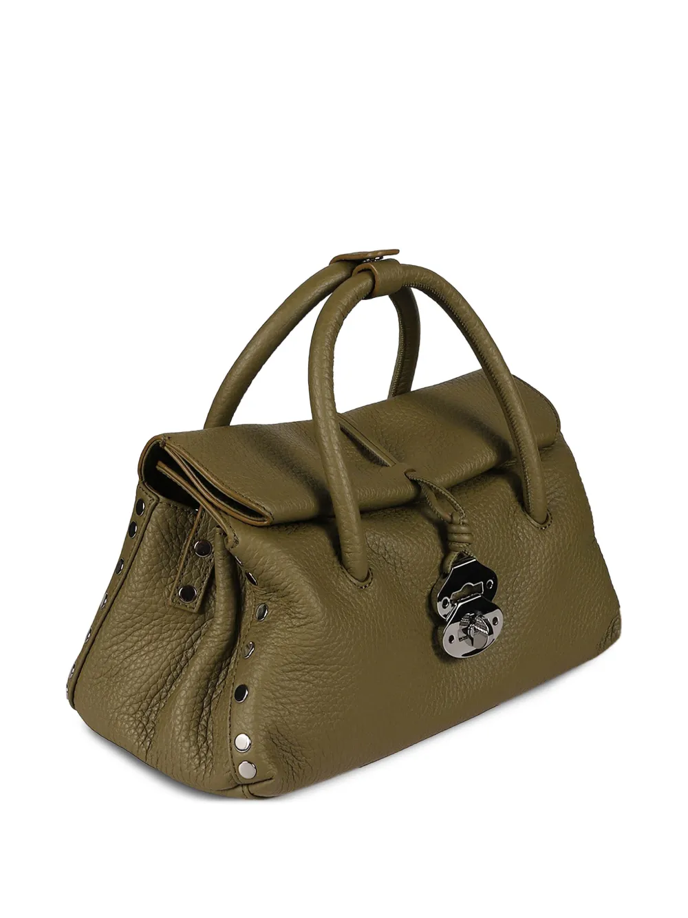 Zanellato Kleine Dott Tote Bag In Green