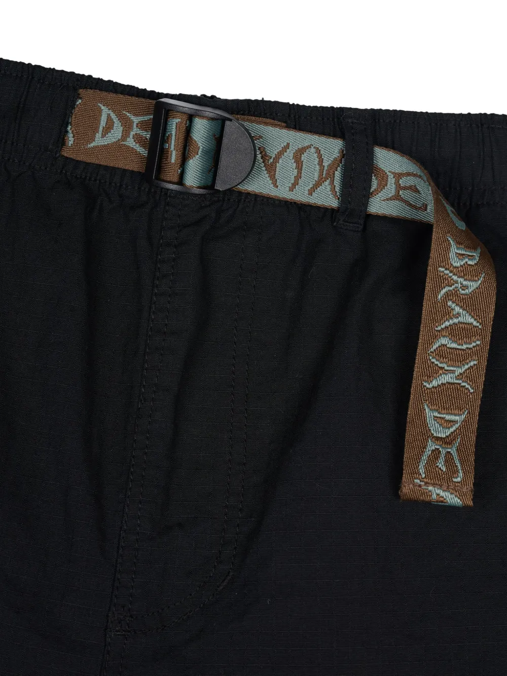  Brain Dead Drawstring-buckle Trousers - Black 