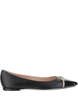 Valentino Garavani ロックスタッズ フラットシューズ | ブラウン