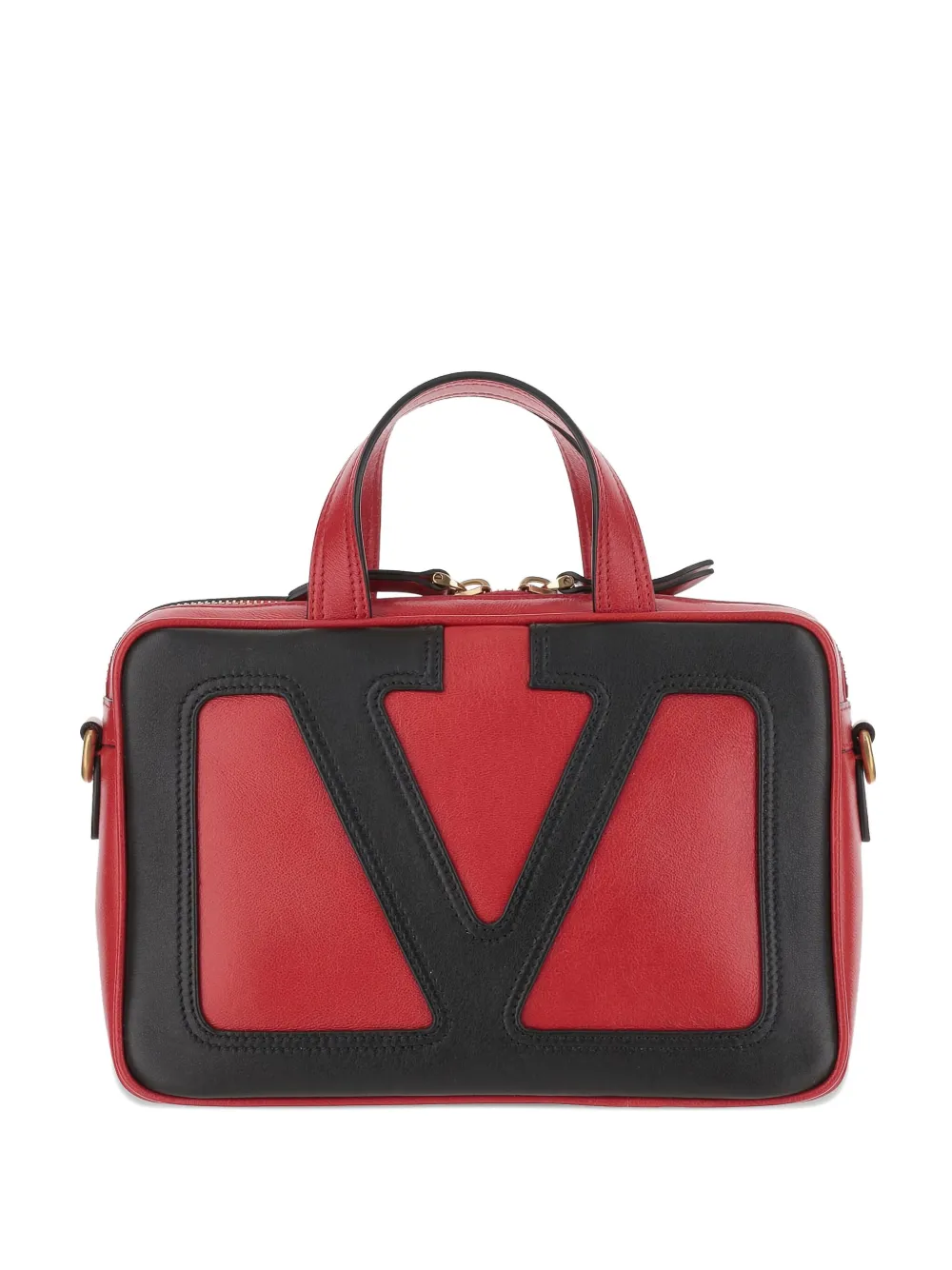 Valentino Garavani Viva Superstar leather tote bag - レッド Valentino Garavani Viva Superstar leather tote bag - レッド