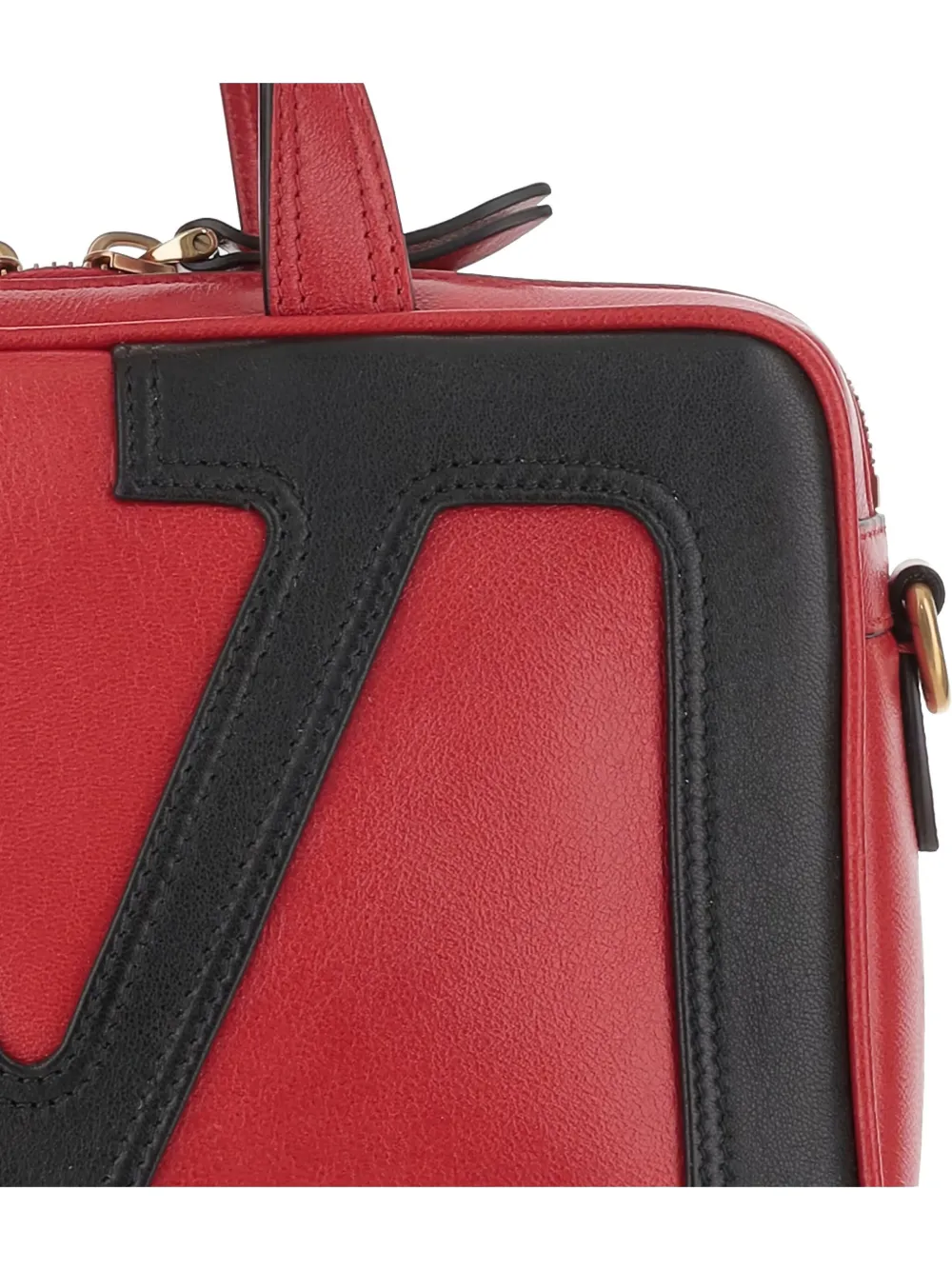 Valentino Garavani Viva Superstar leather tote bag Rood