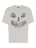 44 LABEL GROUP screw-face graphic T-shirt - Black