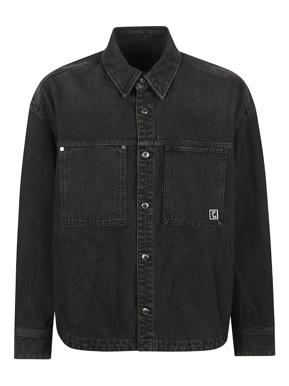Wooyoungmi pocket long-sleeve shirt - ブラック Wooyoungmi pocket long-sleeve shirt - ブラック