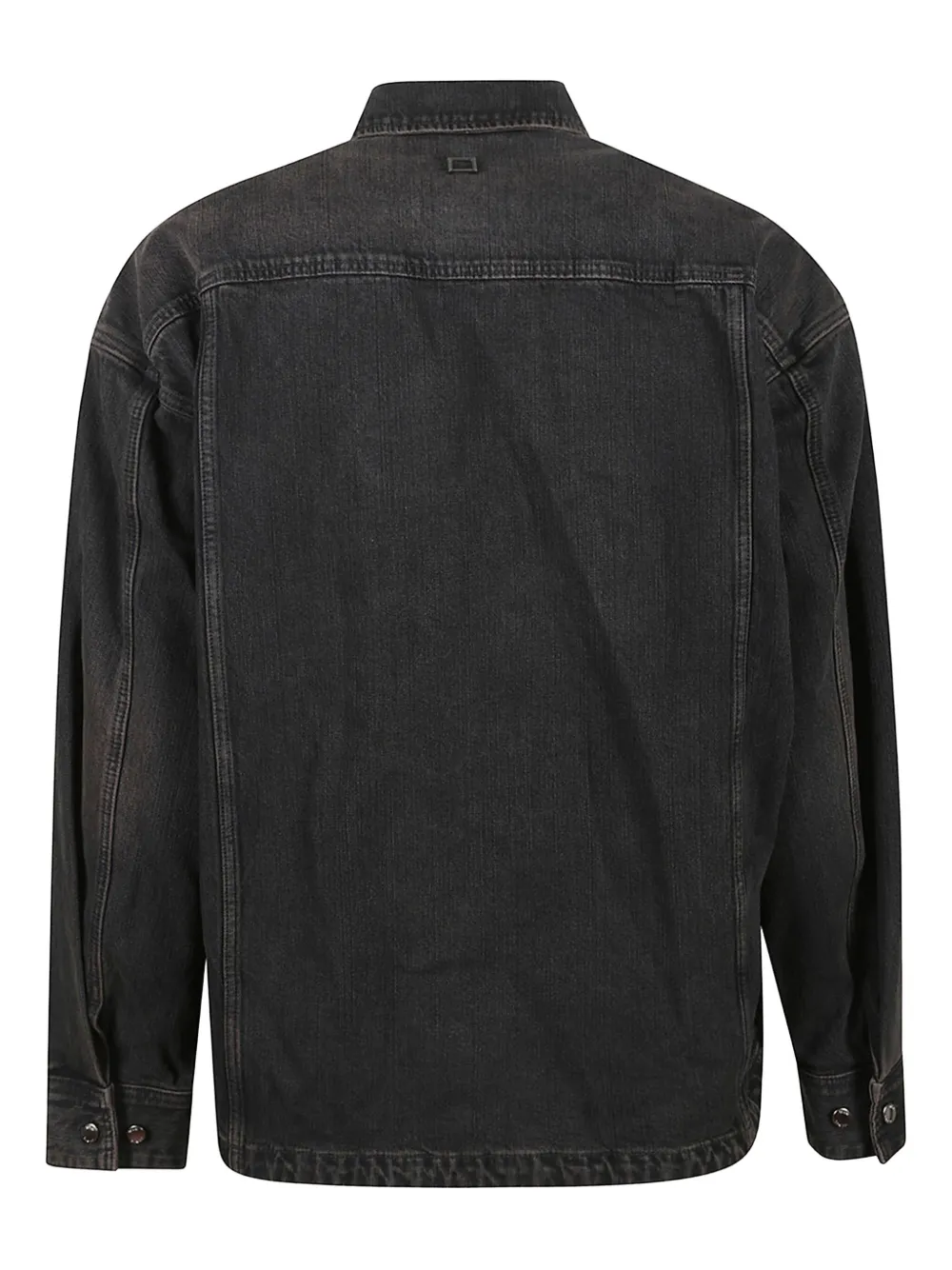 Wooyoungmi pocket long-sleeve shirt - Zwart