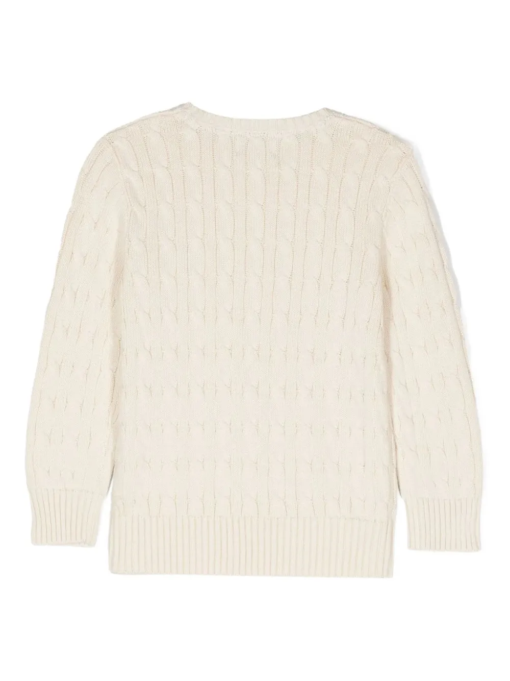 POLO RALPH LAUREN KIDS cable-knit cotton sweater | Boys Knitwear | Image 2